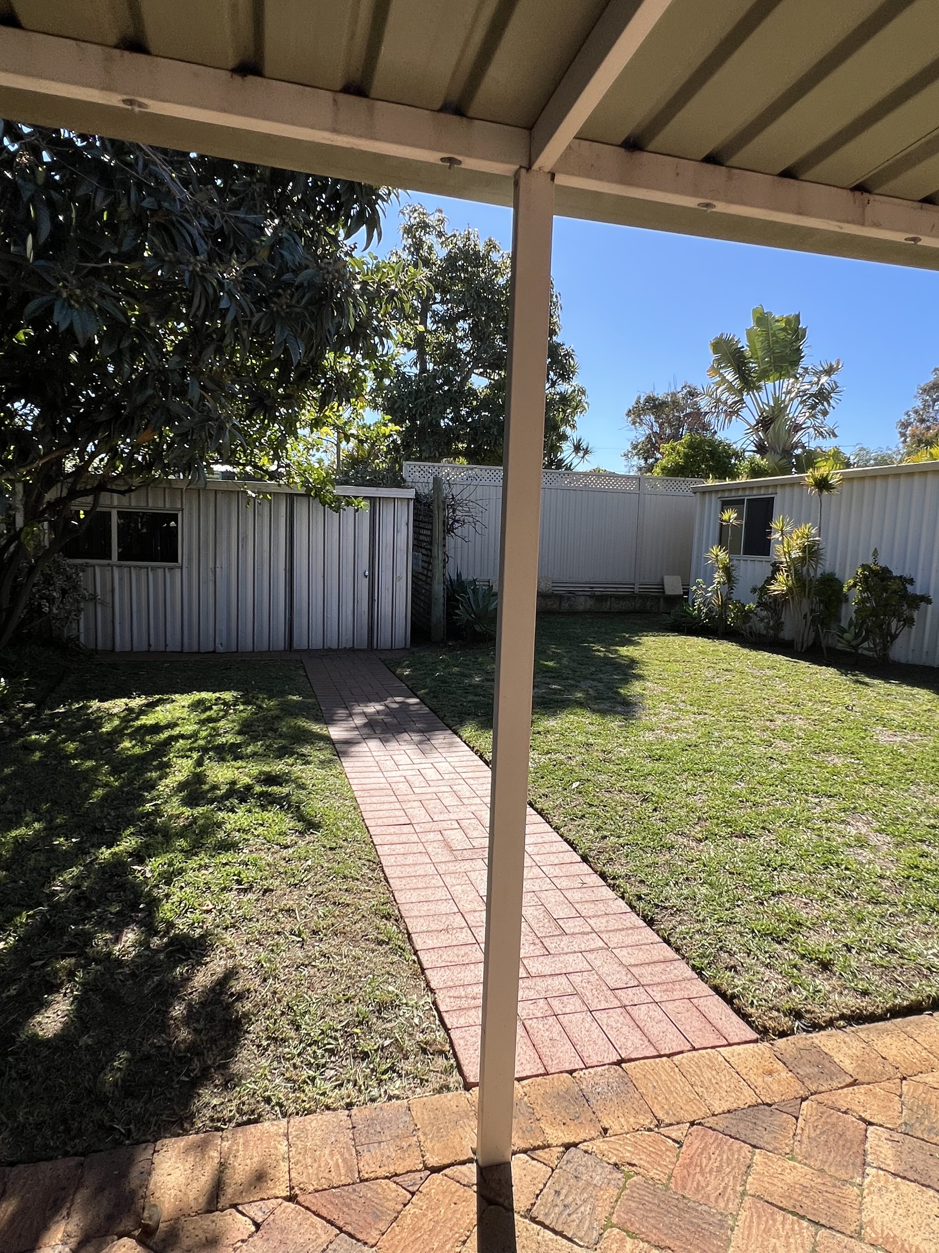After garden clean up photo in Hamersley